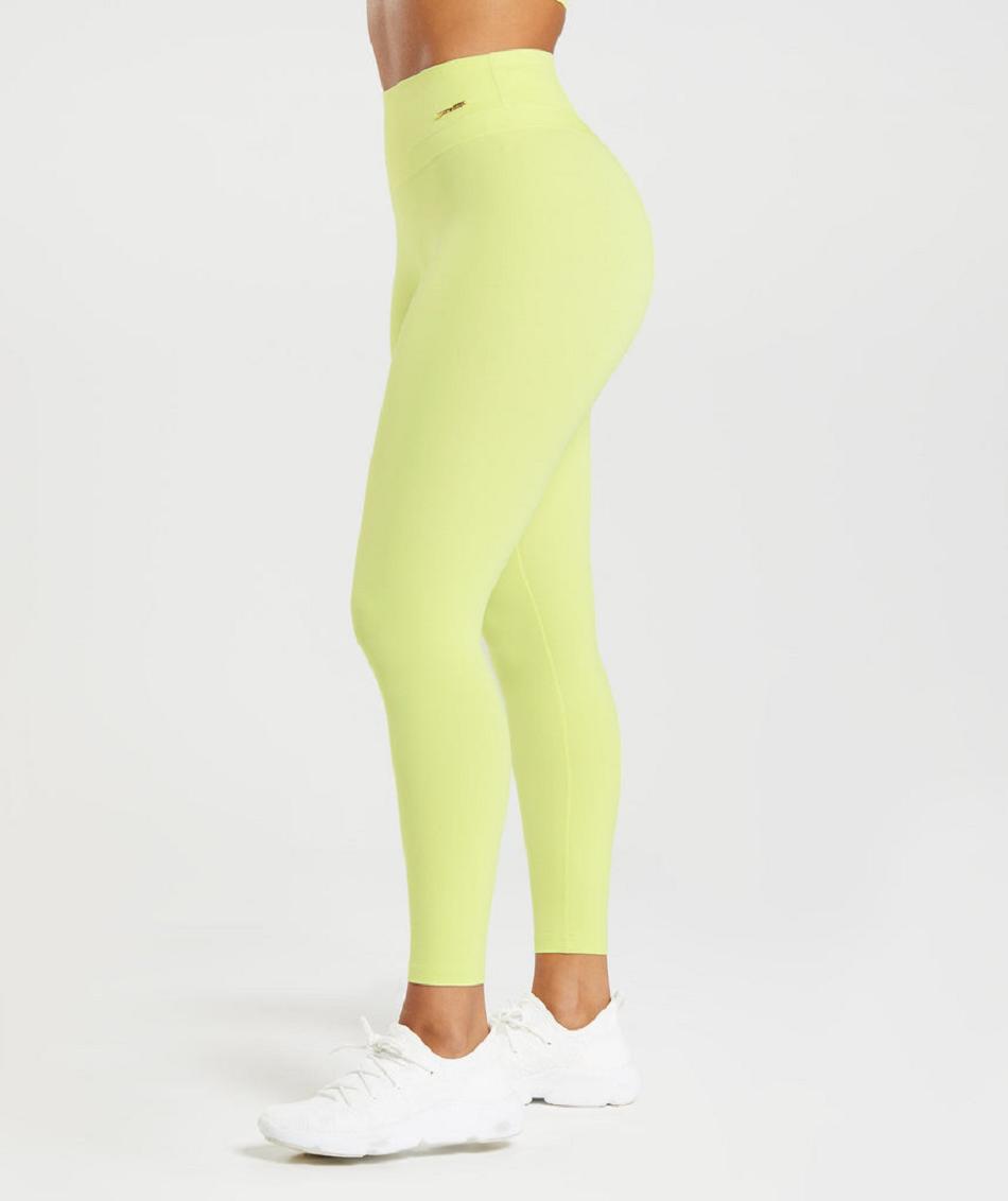 Leggins Gymshark Whitney High Rise Mujer Verde | CO 2912HAP